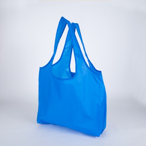 Bolsa plegable de compras en tela reciclada RPET 15L