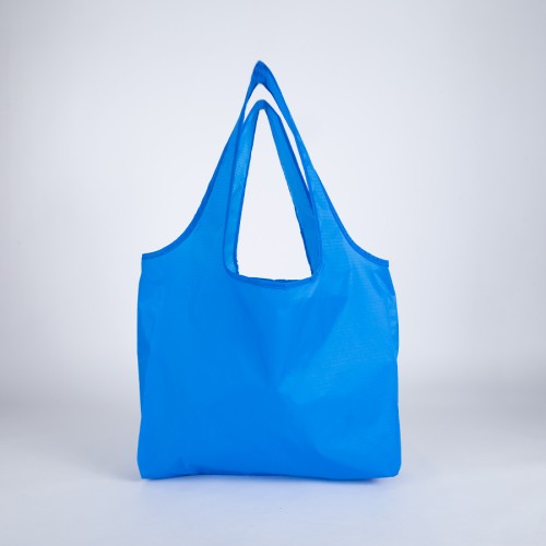 Bolsa plegable de compras en tela reciclada RPET 15L