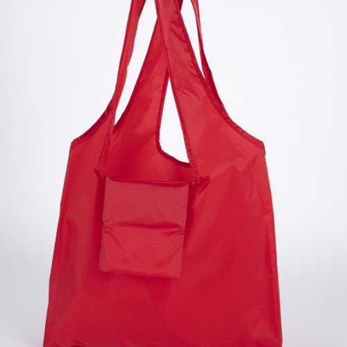 Bolsa plegable de compras en tela reciclada RPET 15L