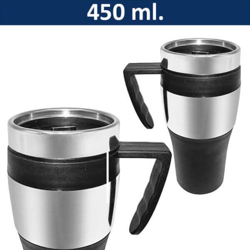 Mug Tazón Acero Inoxidable Térmico M12