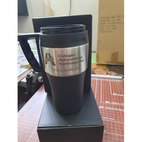 Mug Tazón Acero Inoxidable Térmico M12
