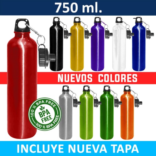 Botella Aluminio Deportiva M50
