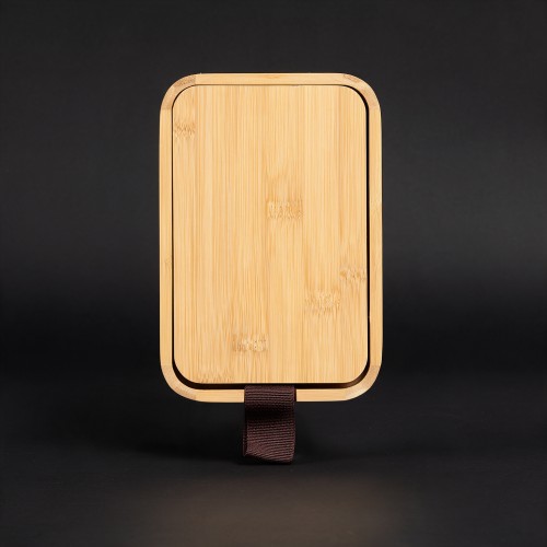 Caja organizadora de Bamboo con espejo 