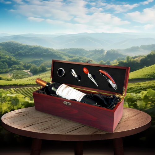 Caja de Madera para Vino