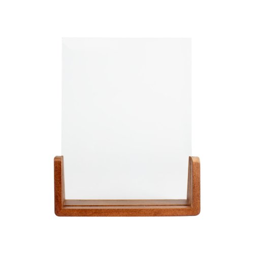 Trofeo Galvano de Madera y Cristal 